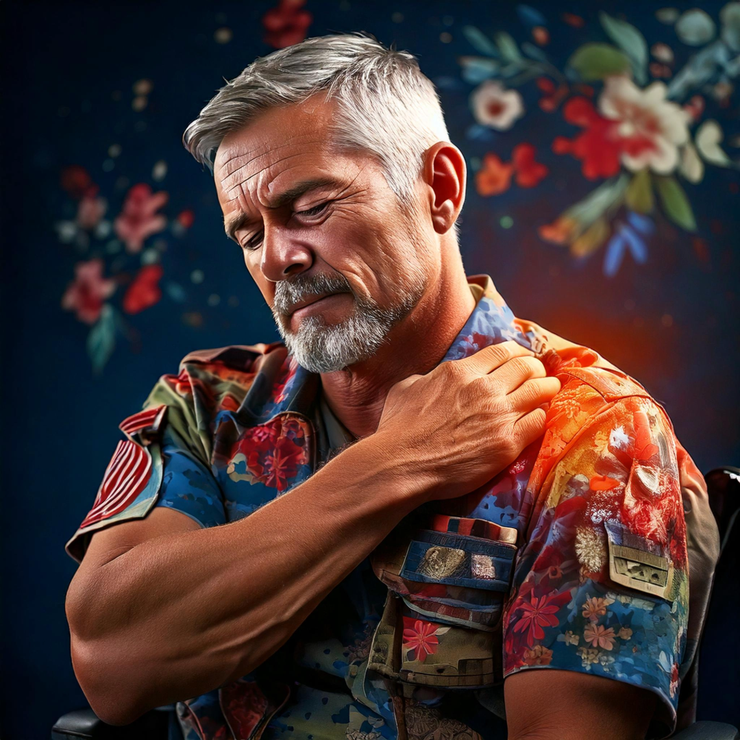 Retired Veteran Shoulder Pain